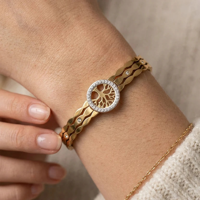 Golden Roots Bracelet