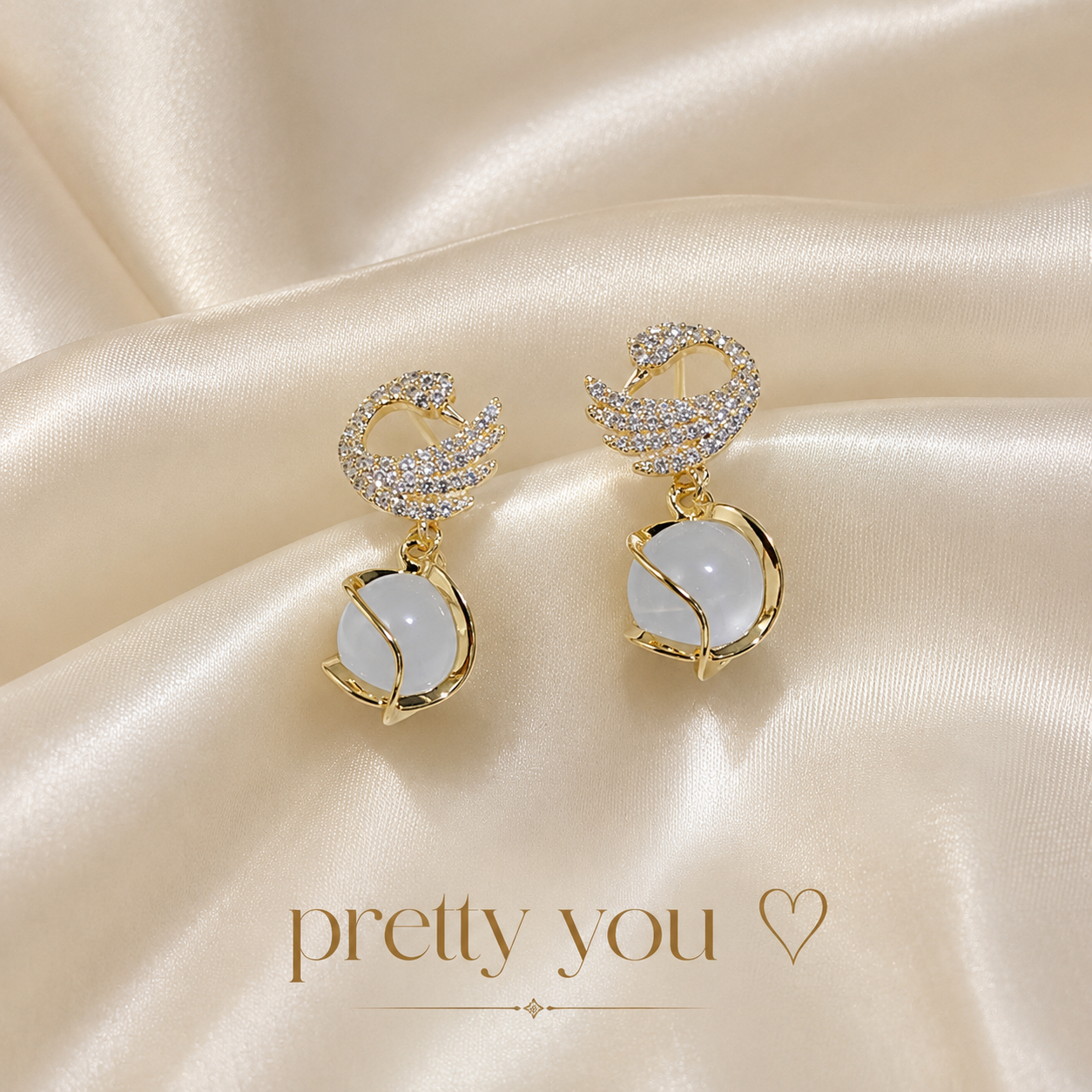 Golden Moon Pearl Drops
