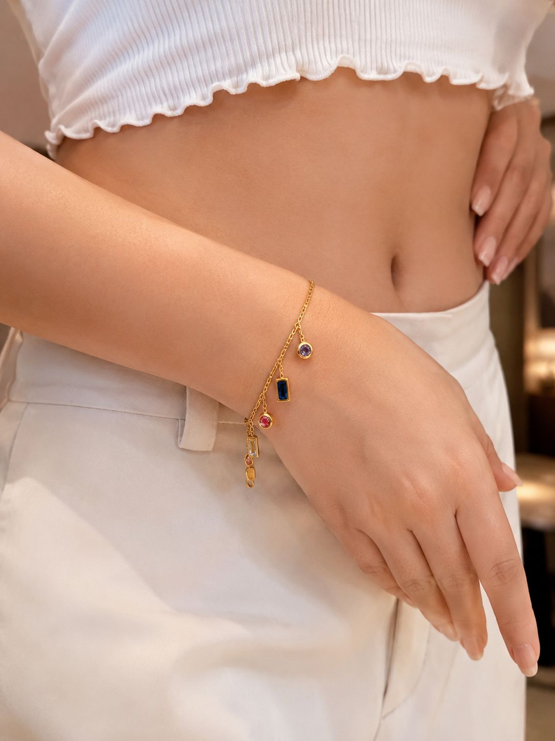 Anti Tarnish delicate bracelet