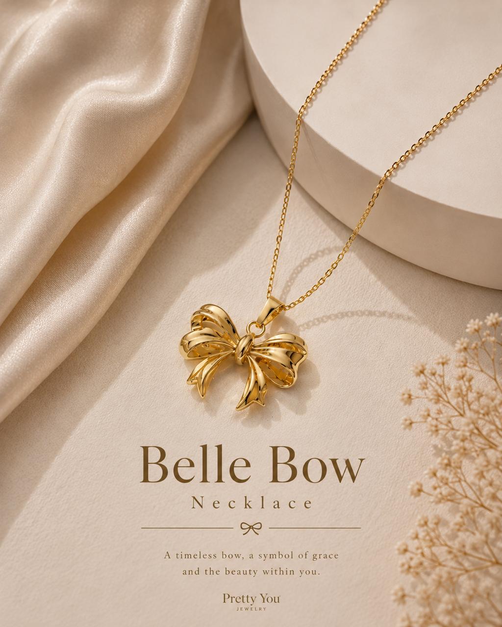 Belle Bow Necklace