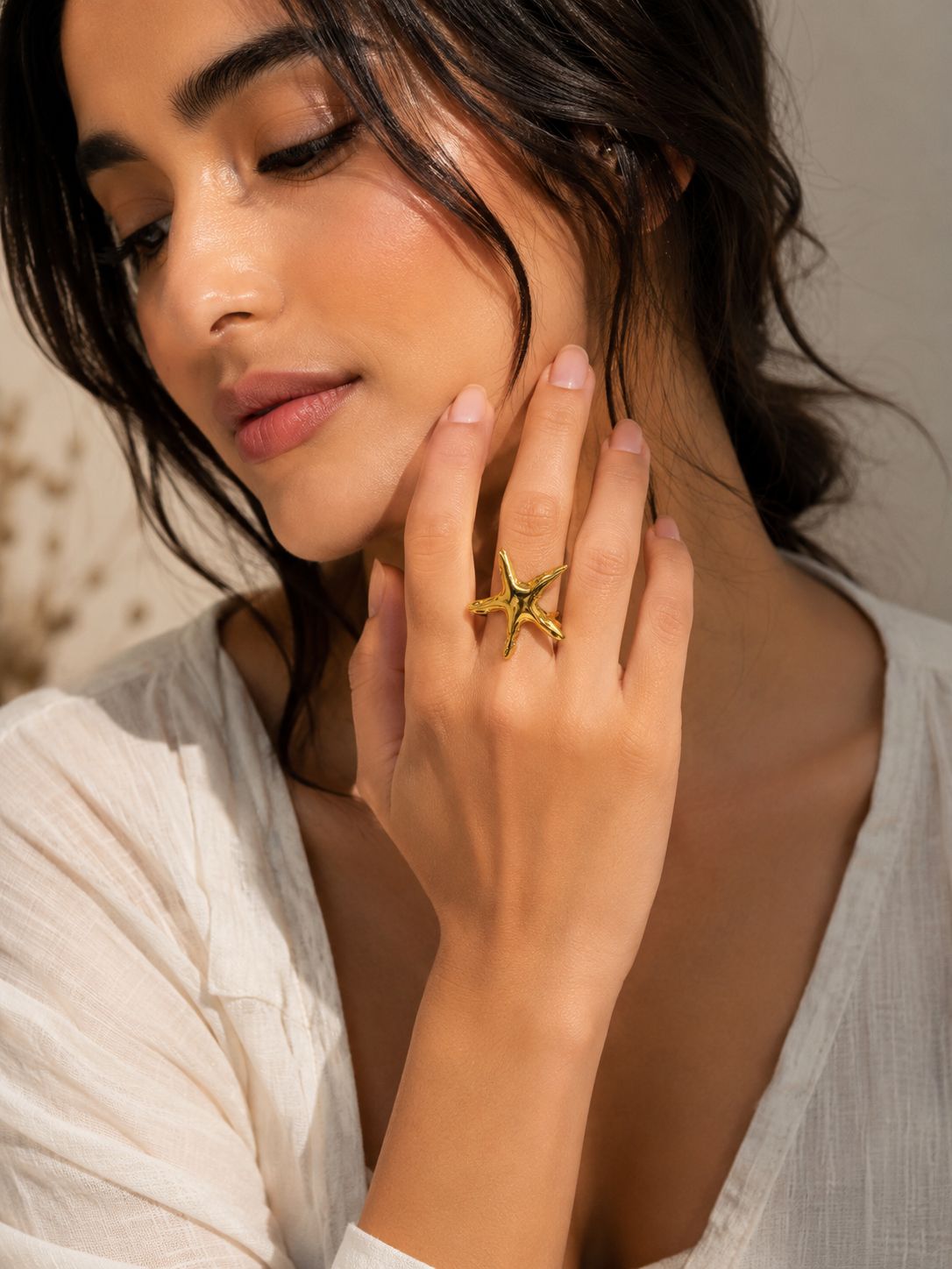 Golden Tide Ring