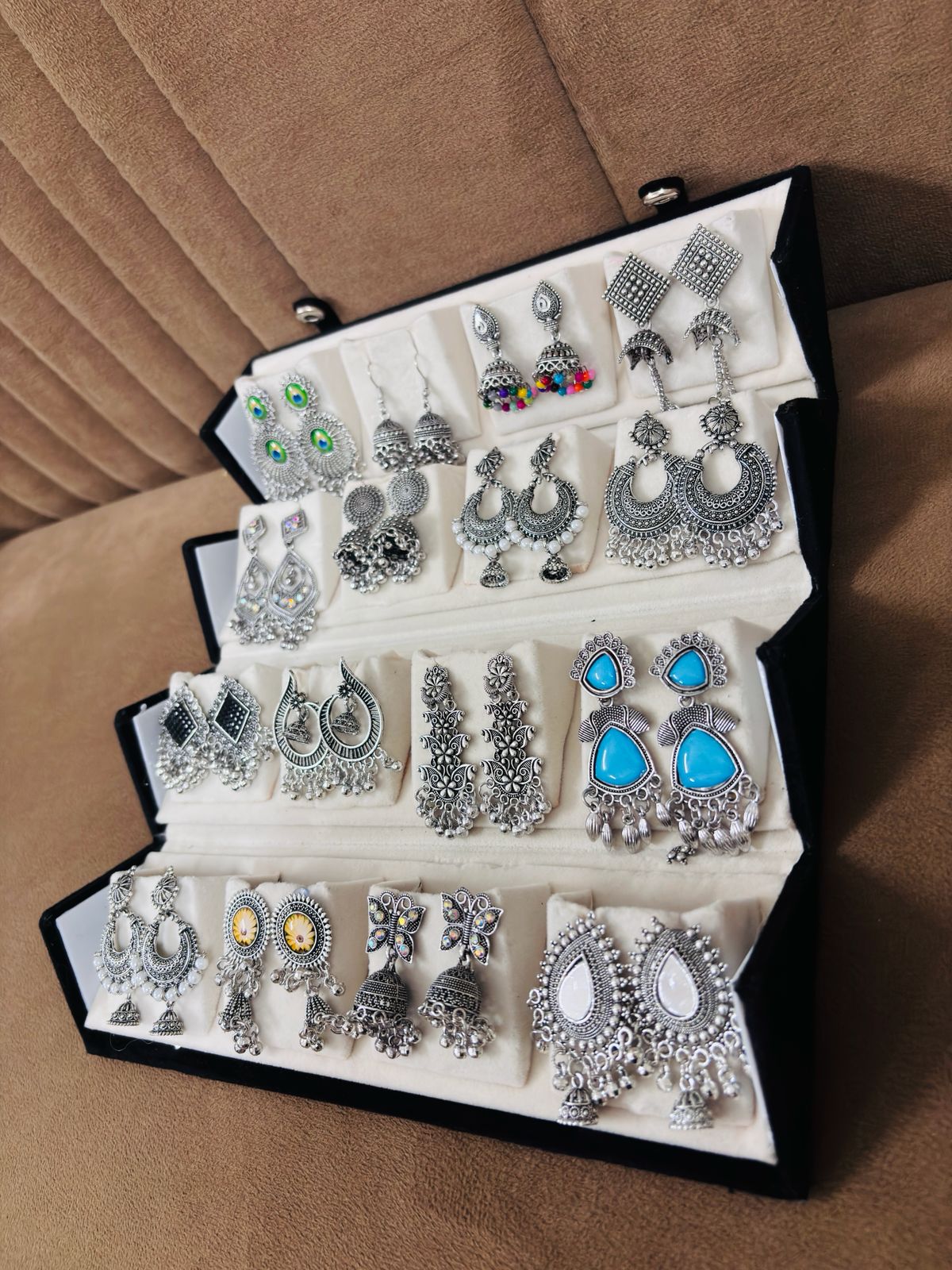 16-piece Jhumka Combo Set