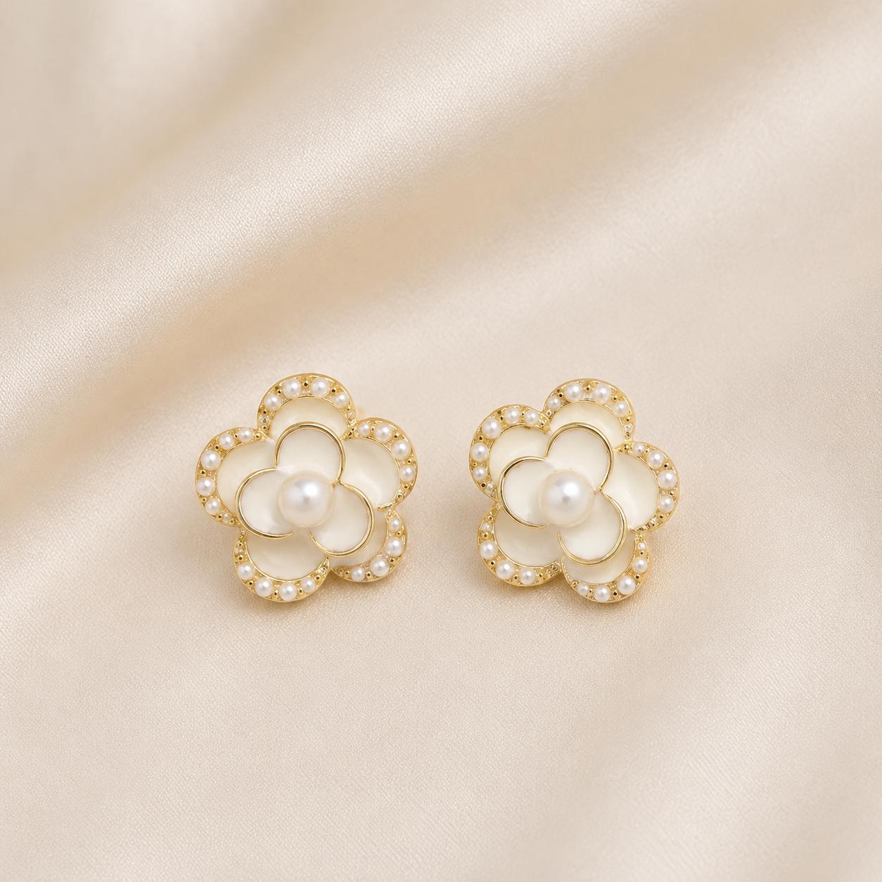 Opal Bloom Earring