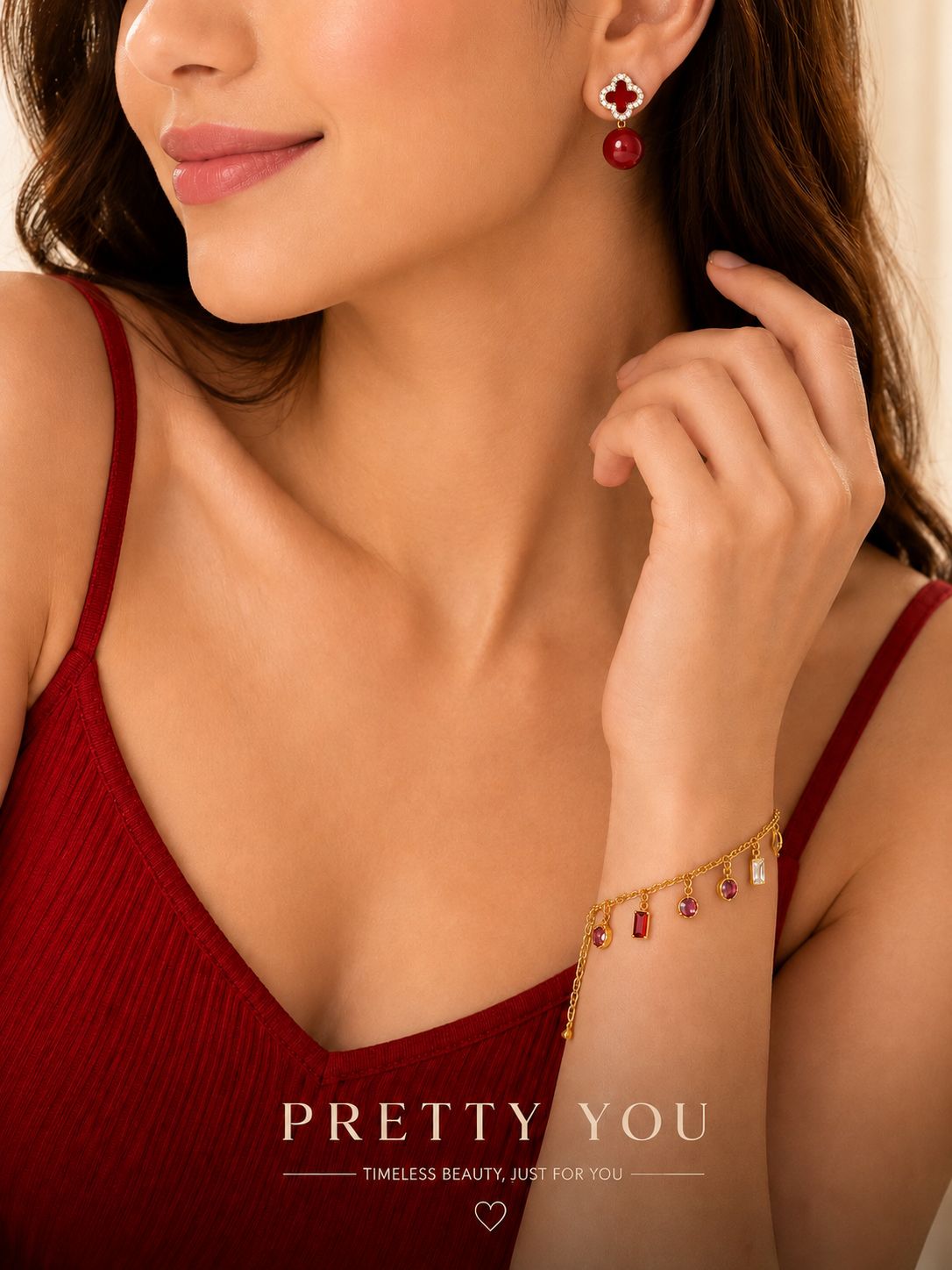 Ear Drop Cherry Earrings