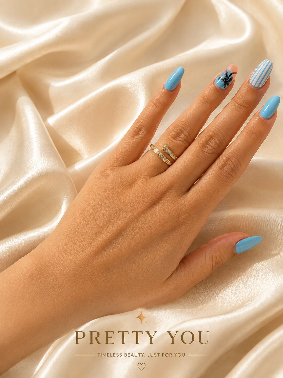 Anti Tarnish Loop Ring