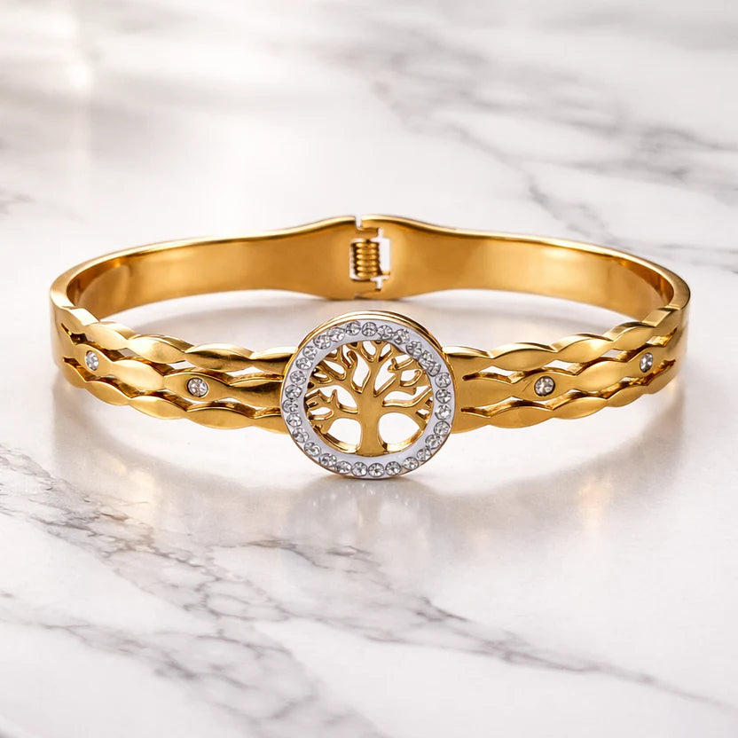 Golden Roots Bracelet