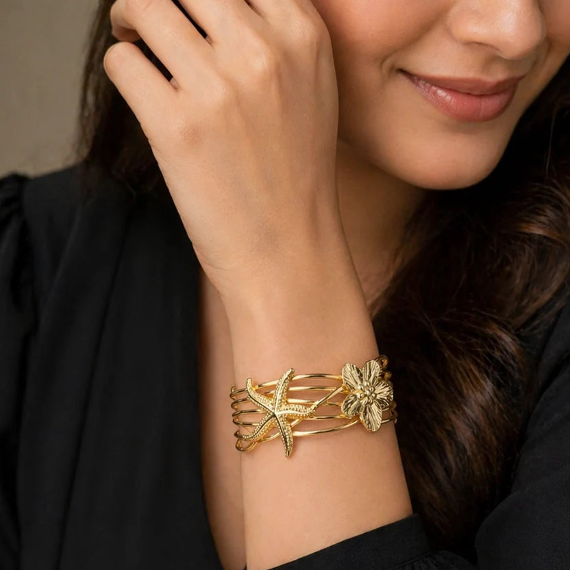 Anti Tarnish Starfish Serenity Bracelet