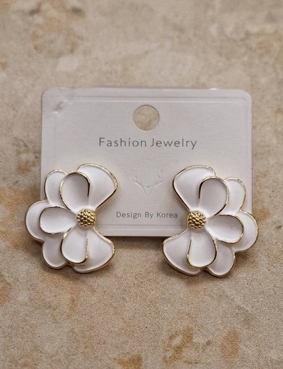 White Flora Tops