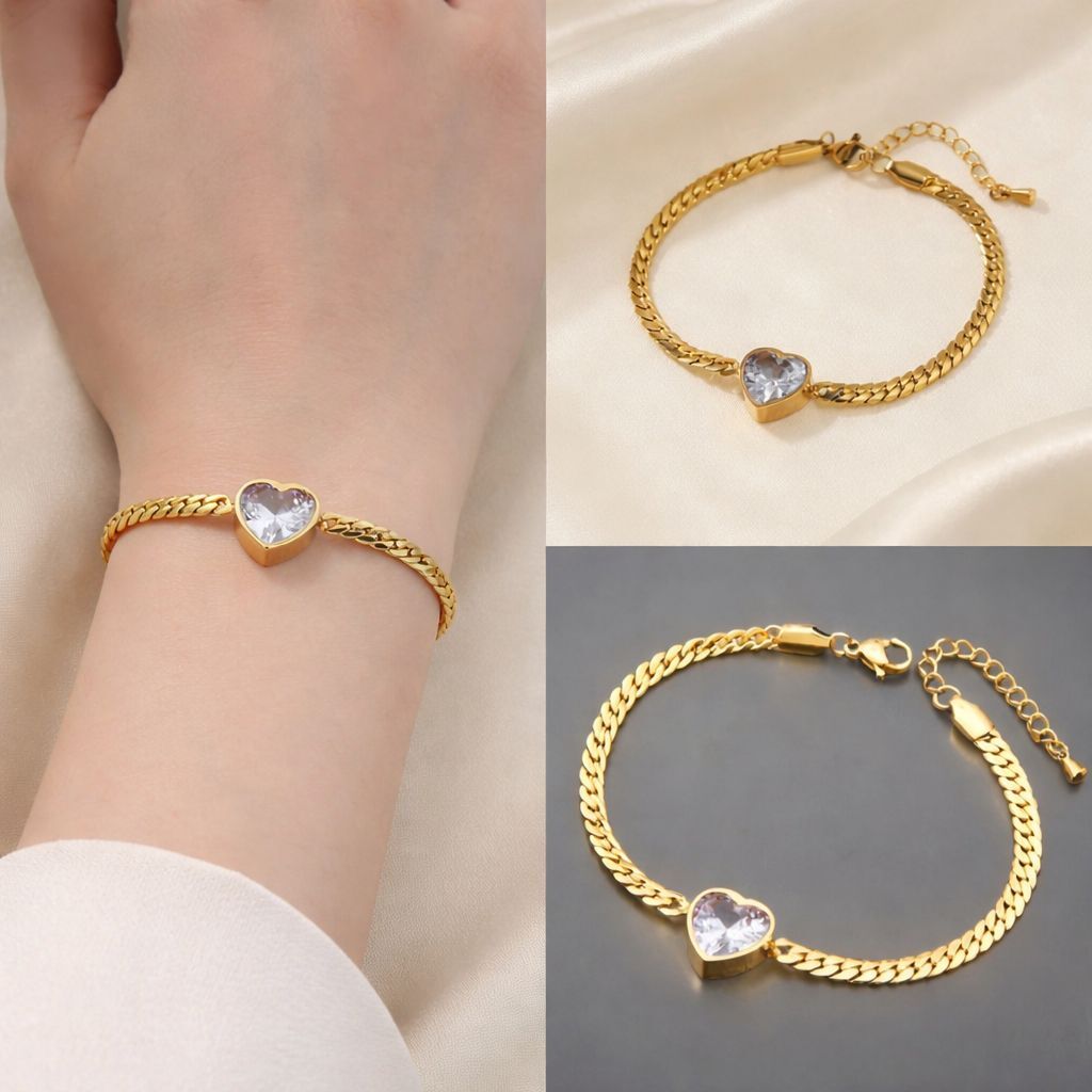 Jade of Love, Anti-Tarnish Bracelet