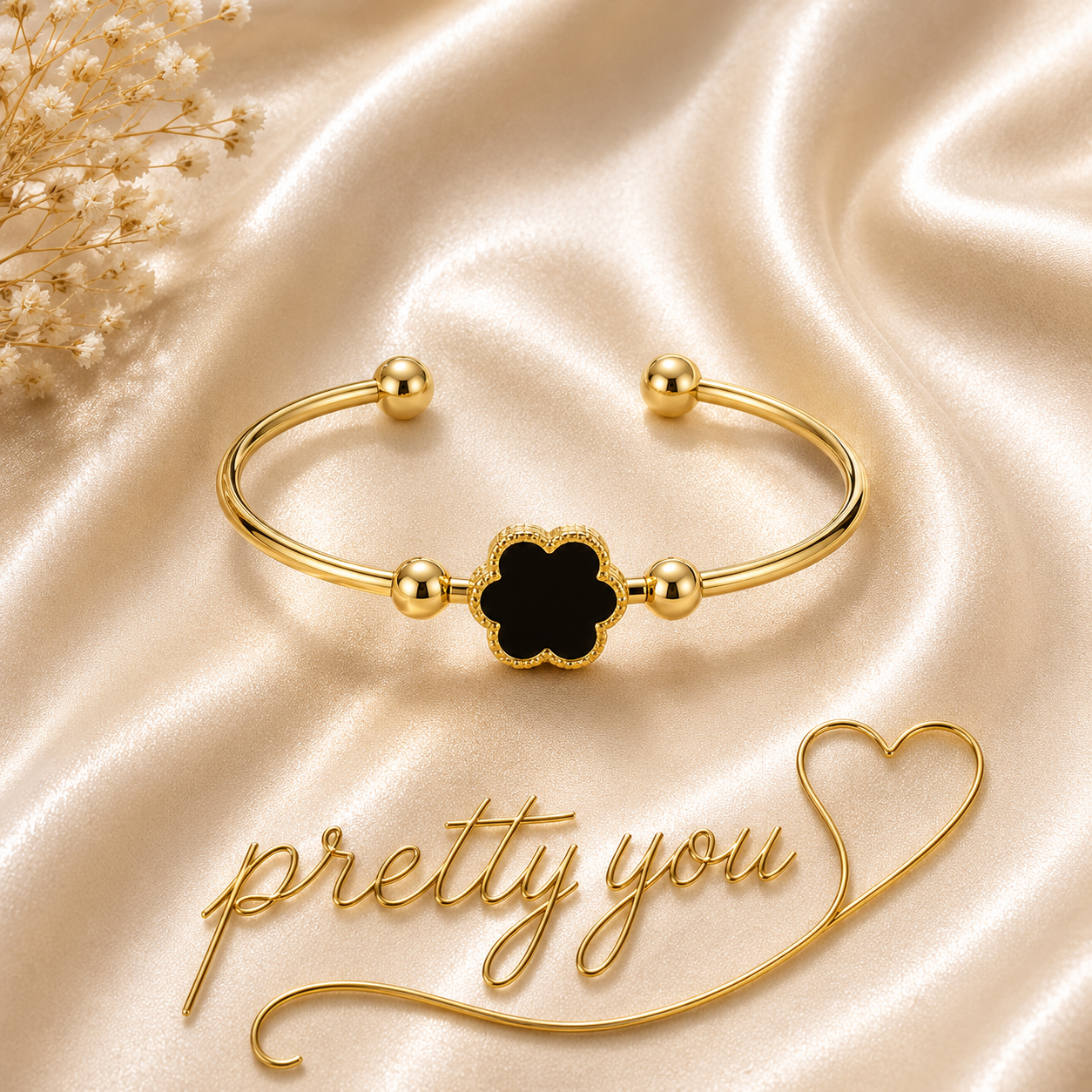 Eclipse Clover Bracelet