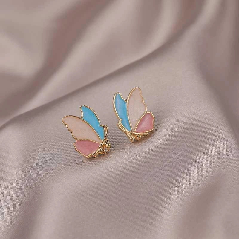 Colourful Butterfly Earring