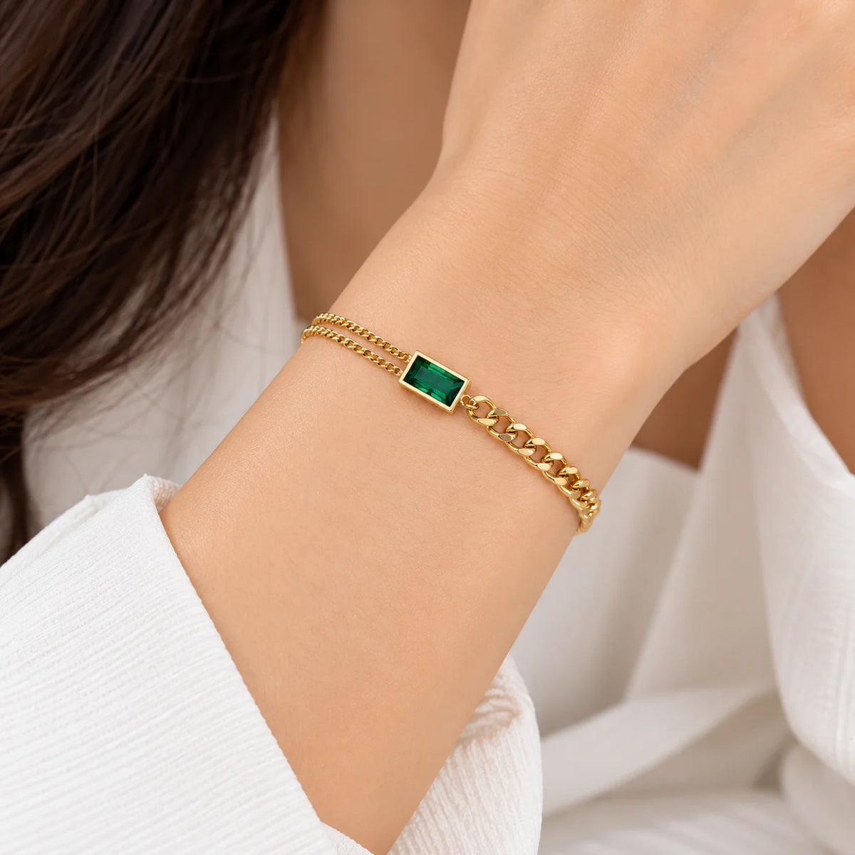 Emerald Green Bracelet
