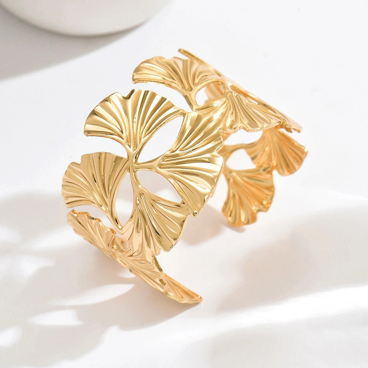Golden Ginkgo Bracelet