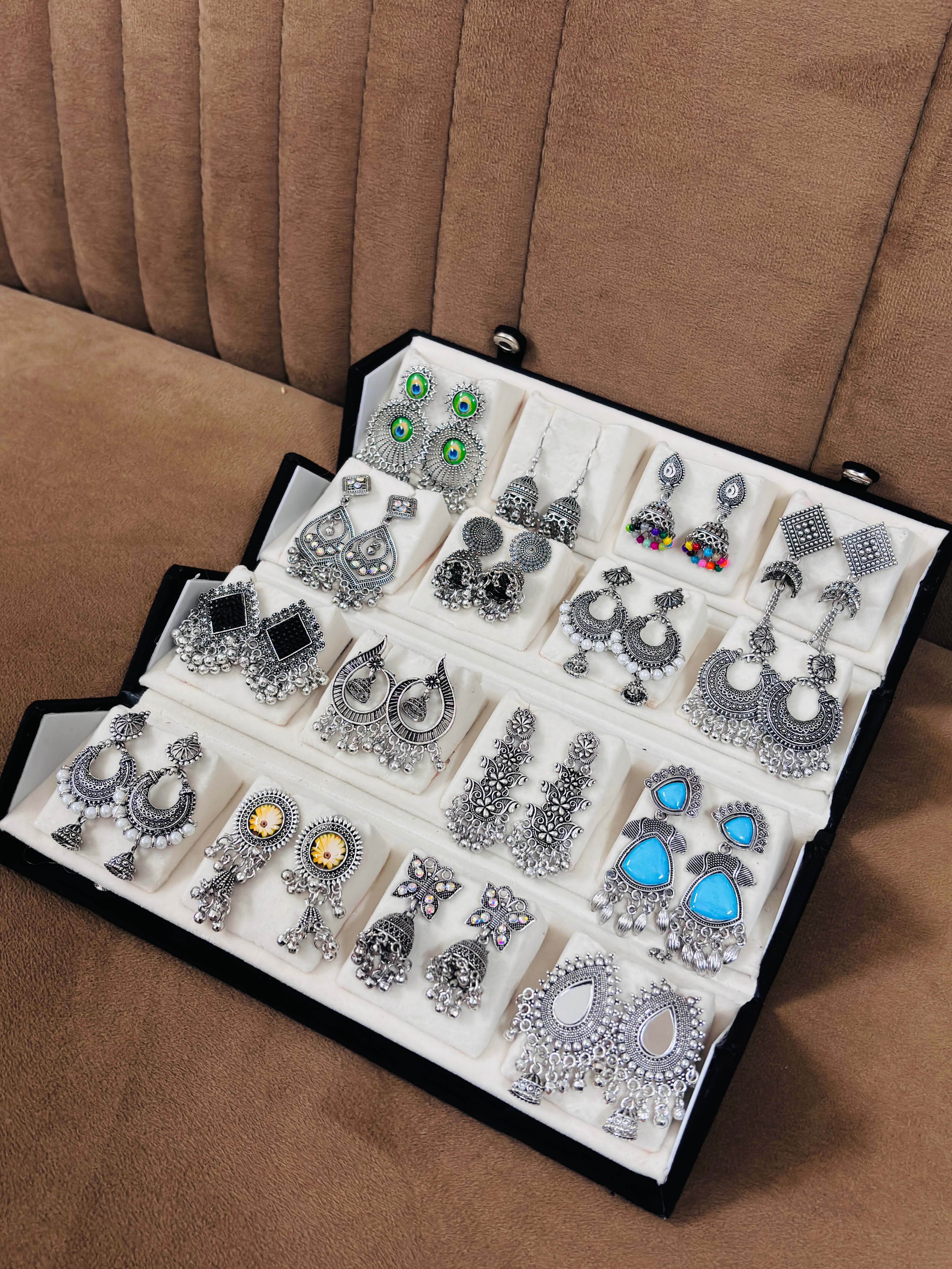 16-piece Jhumka Combo Set