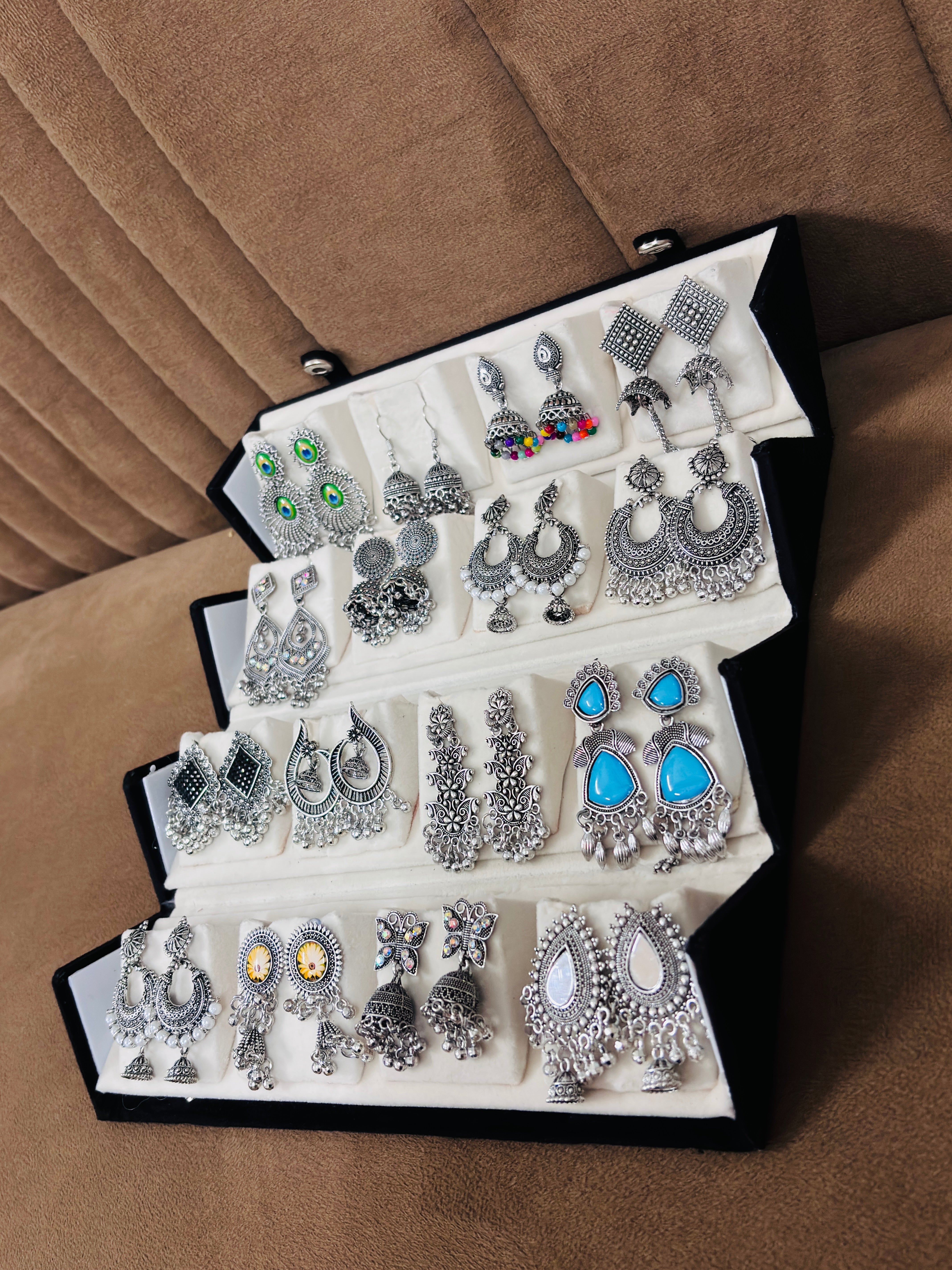 16-piece Jhumka Combo Set