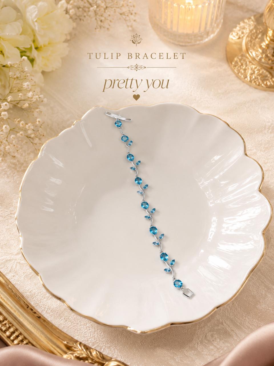 Sky Blossom Tulip Bracelet