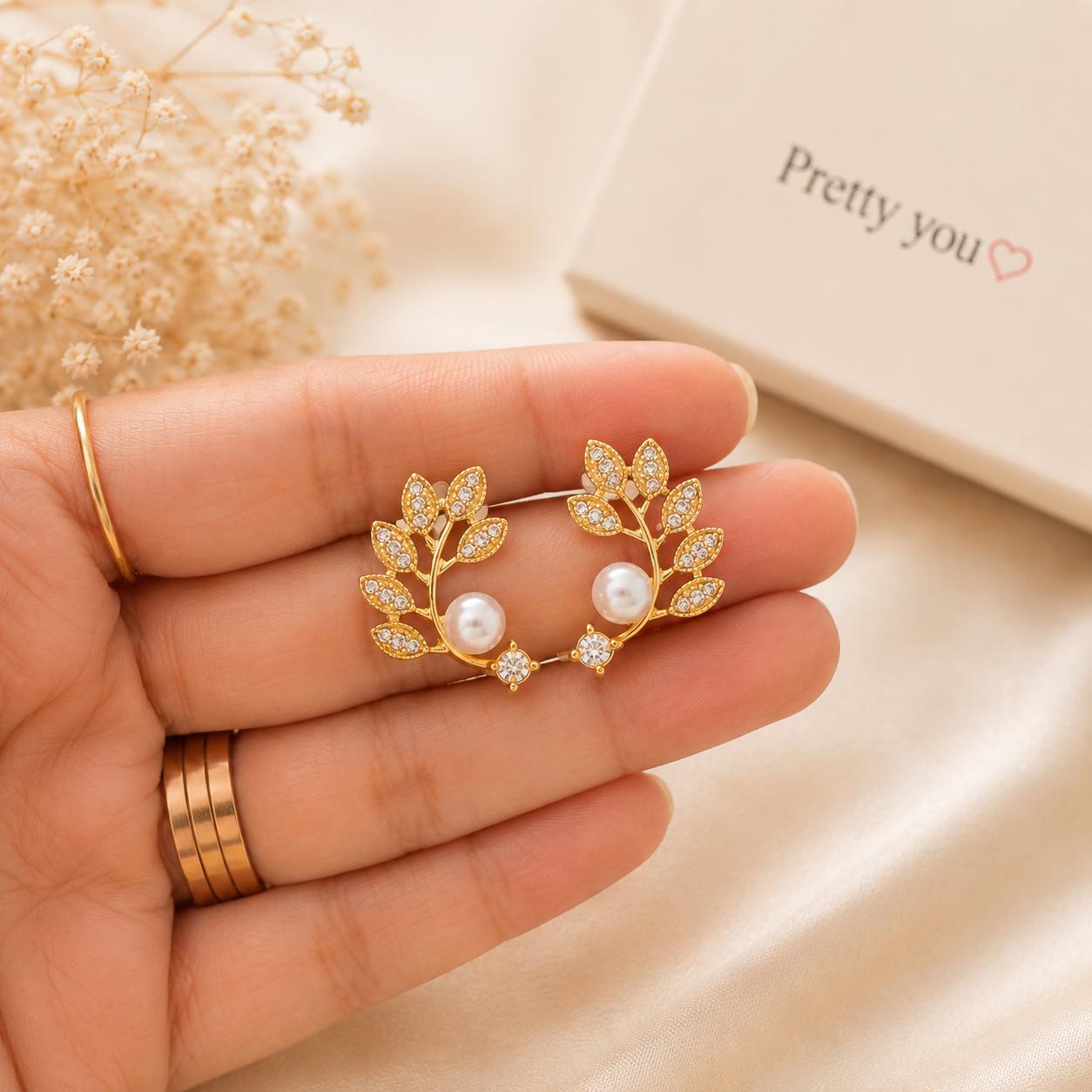 Enchanted Vine Studs