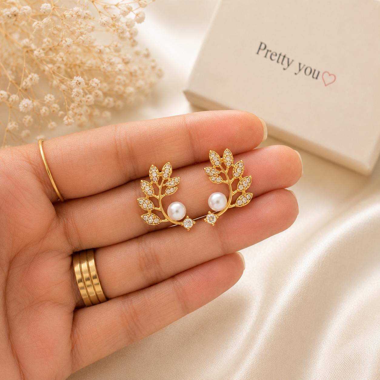 Enchanted Vine Studs