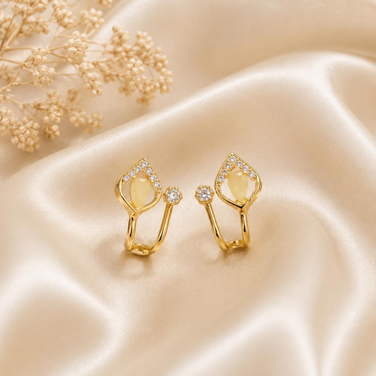 Golden Tulip Glow Cuffs