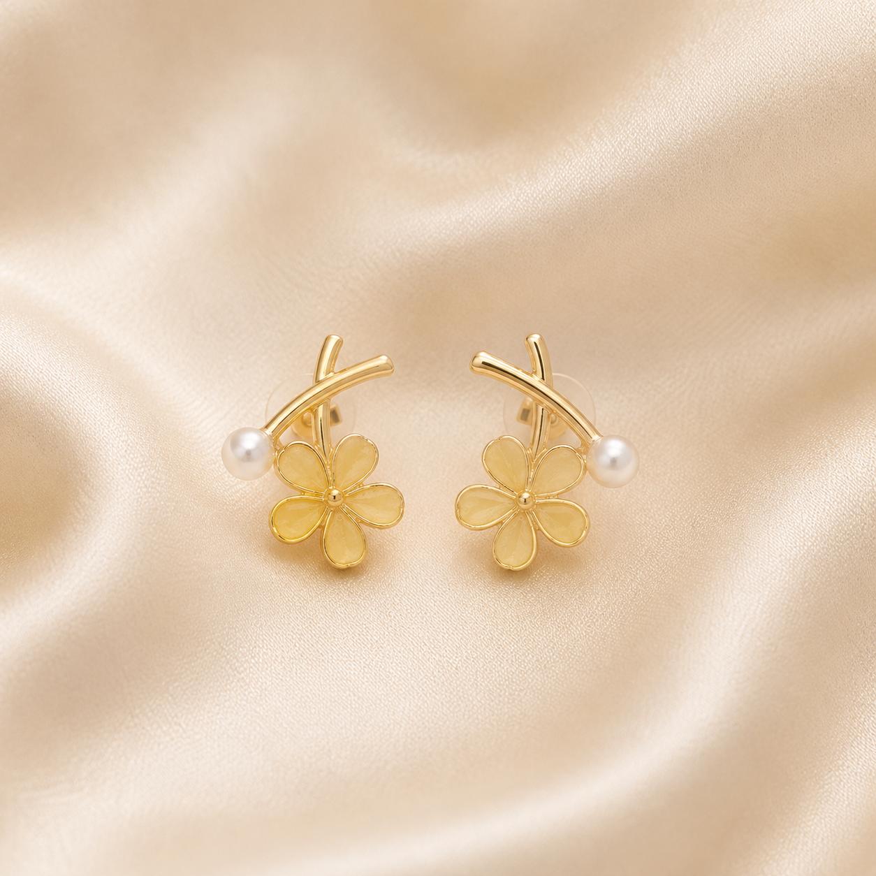 Pearl Blossom Breeze Earrings