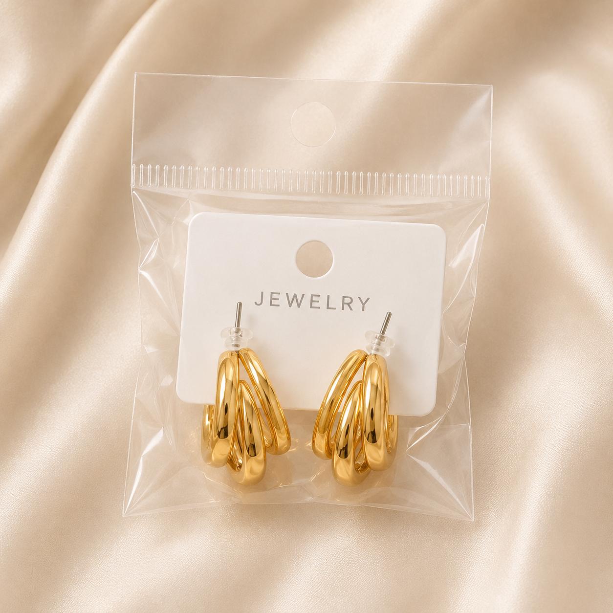 Luna Triple Hoops