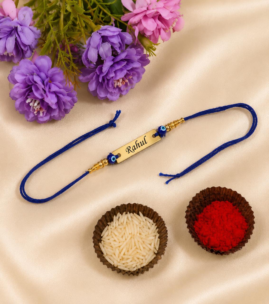 Evil eye thread Rakhi