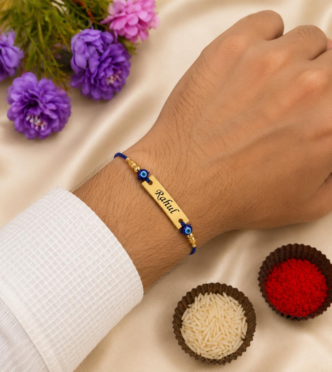 Evil eye thread Rakhi