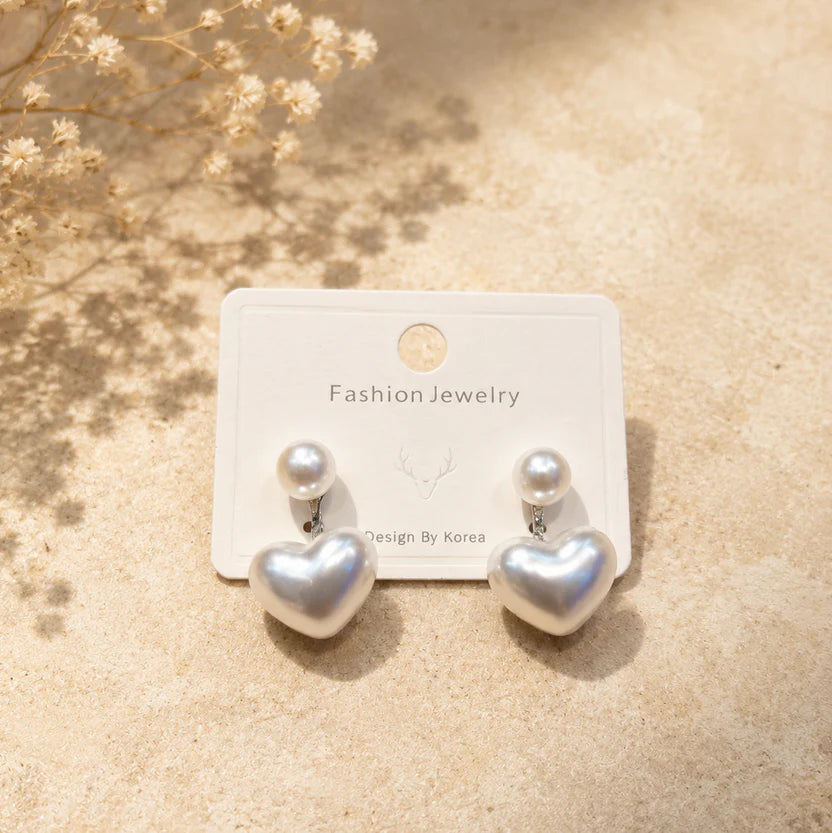 Heart Drop Earring